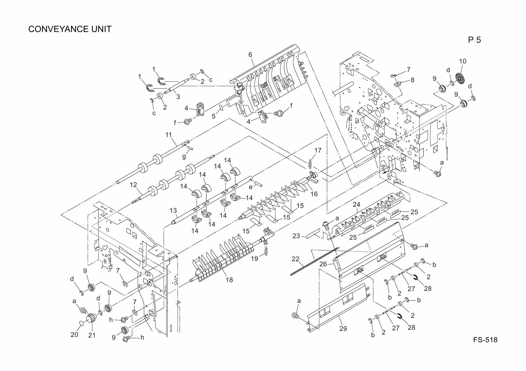Konica-Minolta Options FS-518 A07P Parts Manual-2